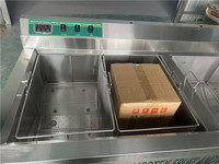 Roestvrijstalen SUS304 Vortex groentewasmachine Multifunctionele commerciële fruitwasmachine met ozon