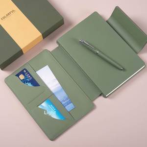 Set de Regalo Empresarial 2027, Cuaderno de Tapa Dura con Bolígrafo y Botella de Agua Aislada, para Conferencias y Promociones - Product Image 3