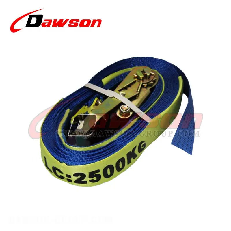 DAWSON 중국 제조 업체 AS/ NZS 4380.2001 웨빙 하중 구속 시스템화물 래싱 래칫 타이 다운 스트랩