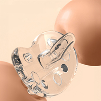 Tétine pour bébés, fabriquée en Chine, Binky orthodontique de forme naturelle