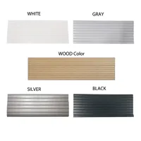 Porte à tambour verticale en PVC ABS pour meubles de cuisine de camping-car, avec lames de volet roulant en plastique extrudé incluses