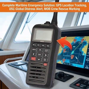 วิทยุสื่อสารทางทะเล VHF รุ่น RS-38ME แบบปลอดภัยภายใน  ได้มาตรฐาน Ex Ib IIC T4 Gb ป้องกันการระเบิด พร้อม GPS DSC MOB - Product Image 1