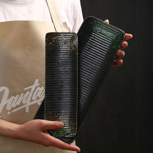 Plato Rectangular Creativo de Cerámica <span class=keywords><strong>Estilo</strong></span> Japonés Simple para <span class=keywords><strong>Sushi</strong></span> de 9.5/12 Pulgadas, Plato de Cerámica para Hotel, Restaurante, Hogar y Barbacoa - Product Image 5