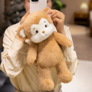 Giocattolo di peluche con scimmia adorabile bambola di peluche adorabile peluche accogliente regalo di peluche pinguino - Product Image 5