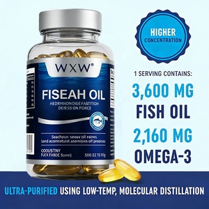 Cápsulas <span class=keywords><strong>de</strong></span> Aceite <span class=keywords><strong>de</strong></span> Pescado Omega-3 en Gel Suave, Suplemento para Mejorar la Vista en Adultos, Venta Caliente - Product Image 5