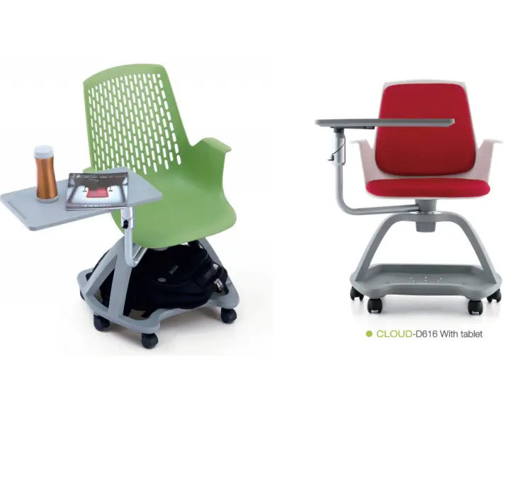 Hot koop ergonomisch plastic stoel Student Stoel schoolmeubilair school bureau en stoel
