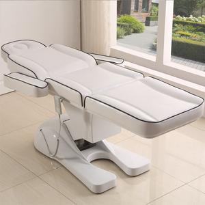 Cama de Masaje Facial y de Pestañas para SPA, con 3/4 Motores, para Salón de Belleza, Cama Eléctrica de Masaje Cosmético para Pestañas en Venta - Product Image 4
