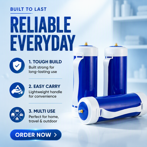 Nouveaux produits phares : Cylindre portable de 3,3 L pour bouteille de gaz hélium jetable - Product Image 2