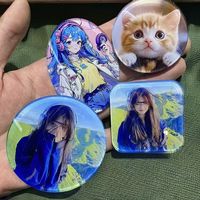 Sublimation personnalisée pour plaque en plexiglas, feuille acrylique transparente avec impression UV, supports vierges découpés sur mesure