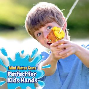 Набор из 2 водных пистолетов для детей: летние игрушки для водных боев на открытом воздухе и развлечений в бассейне - Product Image 3