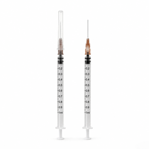 Seringues jetables de 1 ml, aiguille fixe de 0,5 mm, rose, stériles, emballées individuellement, boîte de 100 pièces, couleur personnalisée OEM - Product Image 4