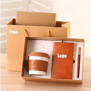 Set regalo regalo promozionale di fascia alta tazza di vetro tazza Thermos tazza in acciaio inossidabile - Product Image 4