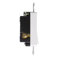 Hooanke US interrupteur d'éclairage mural 110V 1 voie 3 voies décoratif 15Amp interrupteur à bascule marche/arrêt pour la lumière
