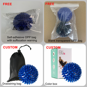 9cm de alta densidad mano cuerpo auto masaje herramienta terapia Spike masaje bola para pies - Product Image 5