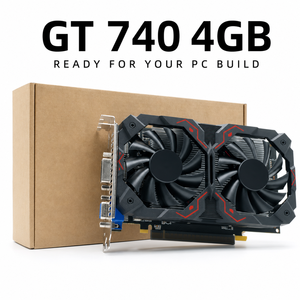 การ์ดจอเกมมิ่งรุ่นใหม่ GT740 <span class=keywords><strong>4GB</strong></span> GDDR5 128Bit พัดลมคู่ รองรับ 4K พร้อม DirectX 12 และ PCI Express 3.0 X16 สำหรับคอมพิวเตอร์ตั้งโต๊ะ - Product Image 4