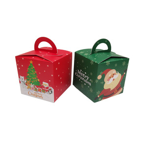 Sacchetti <span class=keywords><strong>e</strong></span> scatole per la spesa in carta regalo personalizzata con Logo all'ingrosso sacchetti <span class=keywords><strong>e</strong></span> scatole di alta qualità per imballaggio regalo di natale con stampa completa - Product Image 1