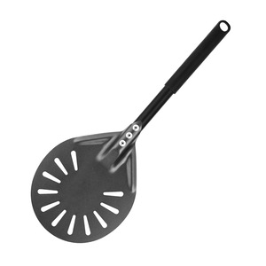 Pizza Shovel 6 Inch Anodized Aluminum Perforated Non Slip Oven Baking Tool - Product Image 1