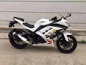 Motocicleta <span class=keywords><strong>Kawasaki</strong></span> <span class=keywords><strong>Ninja</strong></span> Usada, Réplica Horizon R3, <span class=keywords><strong>Moto</strong></span> Deportiva de Gasolina - Product Image 5