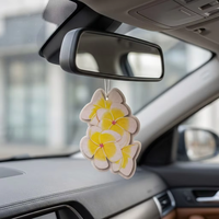 Accessoires de voiture haut de gamme Désodorisant de voiture moderne longue durée Comprimés d'aromathérapie Papier Vent Mount Variété d'évaporation naturelle