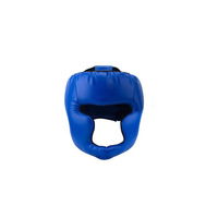 Casque de protection pour la tête et le visage Sanda Boxing Monkey Face, pour adultes et enfants, entraînement de kickboxing, taekwondo, en polyuréthane.
