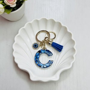 Nuevo Llavero Azul con 26 Letras Inglesas y Diseño de Ojo Turco Moderno y a la Moda para Decoración de <span class=keywords><strong>Bolsos</strong></span> y Coches - Product Image 4