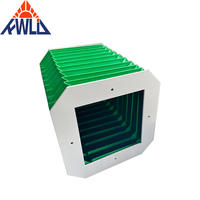 Housse de protection pliable en nylon ignifuge pour soufflets d'accordéon, pour machine de découpe laser et tour CNC