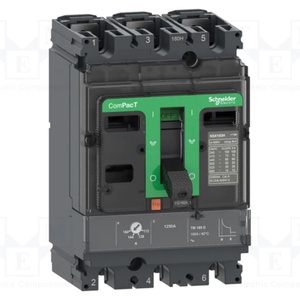Schneider เบรกเกอร์ C10F4TM040 C10F4TM032 C10F4TM025 C10F4TM016ขนาดกะทัดรัด NSX100F ระบบอัตโนมัติทางอุตสาหกรรมควบคุมด้วย PLC สีดำ - Product Image 2