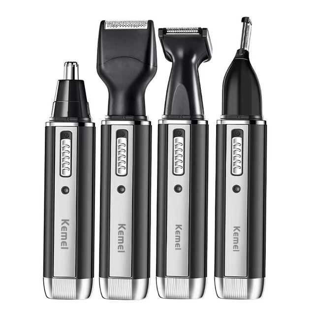Men's Four in One Electric Hair Clipper: Designed Specifically for Removing Hair From the Nose, Ears, Eyebrows, and Beard