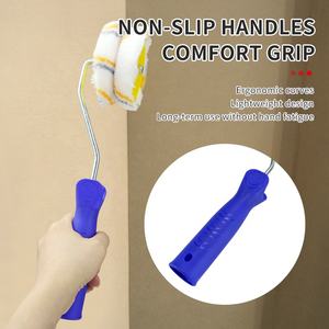 Rodillo <span class=keywords><strong>para</strong></span> Juntas de Papel Tapiz Industrial <span class=keywords><strong>con</strong></span> Mango de Marco, Rodillo de Pintura en Forma de Barril <span class=keywords><strong>para</strong></span> <span class=keywords><strong>Pintar</strong></span> y Decorar - Product Image 6