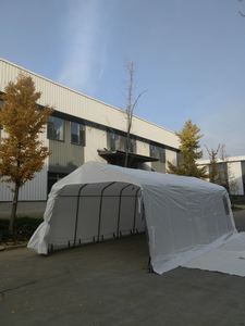 Abri de voiture individuel en acier galvanisé, résistant à la rouille, au vent, en tissu Oxford haute densité, anti-UV, anti-pluie et anti-neige pour voiture et <span class=keywords><strong>moto</strong></span> - Product Image 4