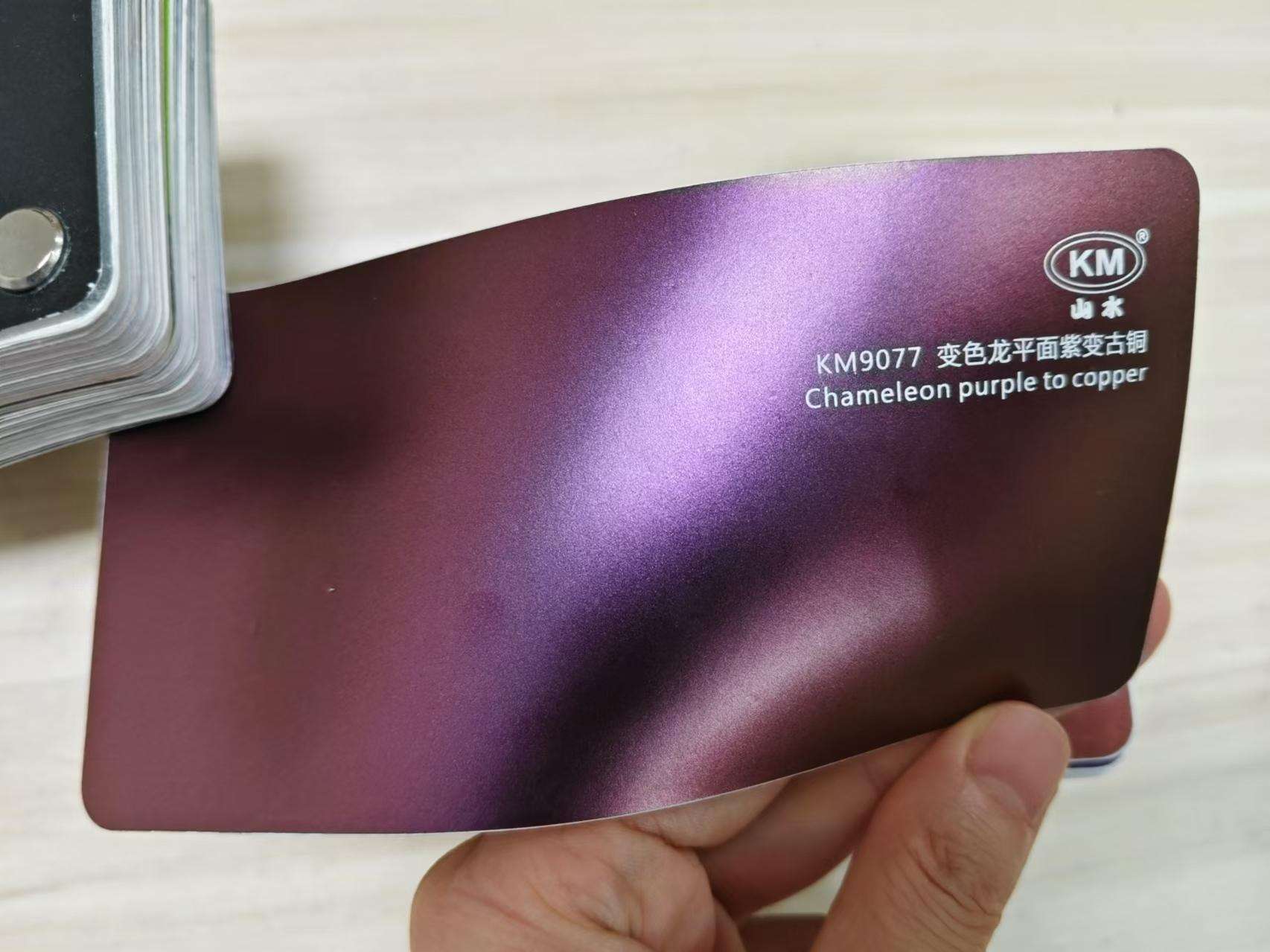 Chameleon purple to copper