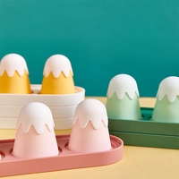 Offre Spéciale d'été Outils pour la crème glacée Moules à crème glacée en silicone Mini moule pour la fabrication de sucettes glacées