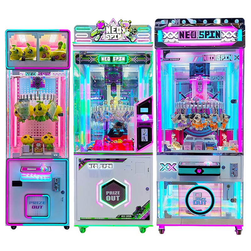 Lucky Wheel Clip Prize Game Machine
