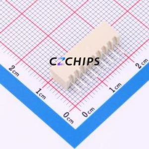 BX-PH2.0-9PZZ-GW Wire-to-Board Pin Header Through hole Component (THT),P=2mm Connector 1x9P 2mm Through Hole PH - Product Image 2
