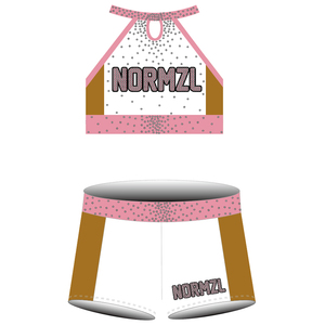 Diamantes de imitación de muestra gratis los niños sublimado impresión lírica alegría danza trajes para niñas - Product Image 1