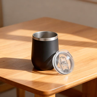 Кофейная кружка из нержавеющей стали, 12 унций