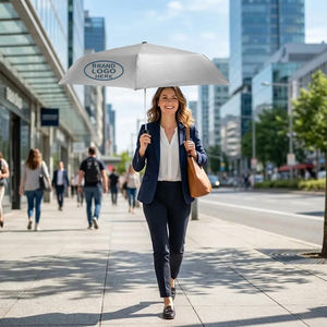 Parapluie pliant super léger 21*8K pouces de haute qualité, ouverture et fermeture automatiques, revêtement UV argenté, idéal pour les voyages (vente en gros) - Product Image 6