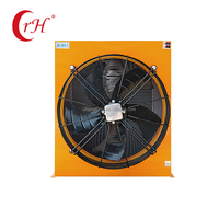 Refroidisseur d'huile industriel à air refroidi à haut débit pour machines de construction, pétrochimie et gaz, 300L, 24V, avec ventilateur et échangeur de chaleur