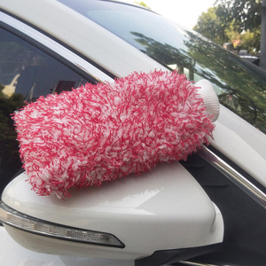 Gant de nettoyage de gant de lavage de voiture en microfibre PMS lavage de voiture étanche pour le lavage de voiture et le <span class=keywords><strong>feutre</strong></span> de laine d'entretien - Product Image 2