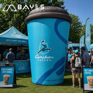 Auvent publicitaire gonflable personnalisé pour la promotion de marques, les promotions de boissons, les salons professionnels et les festivals - Product Image 3