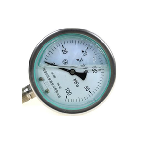 Şok Emici Basınç Göstergesi, Glicerol Dolgulu, PTFE Kaplamalı, Zorlu Endüstriyel Ortamlar için Korozyona Dayanıklı - Product Image 3