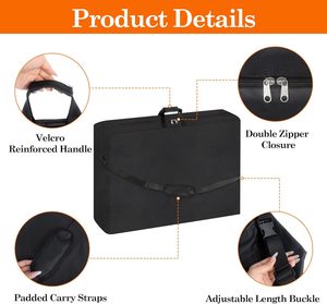 Langlebige Mobilitätstasche für Rollator und Rollstuhl, Robuster Oxford-Organizer mit Sicheren Multifunktionalen Aufbewahrungsfächern - Product Image 3