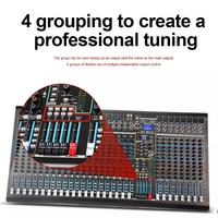 Console de mixage professionnelle Depusheng DX32C, 32 canaux, 99 types d'effets numériques intégrés, vente chaude