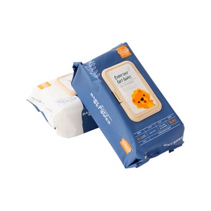 Échantillon gratuit de lingettes humides pour bébé, lingettes nettoyantes professionnelles pour le visage, lingettes douces et biologiques pour bébé, lingettes humides pour bébé - Product Image 1