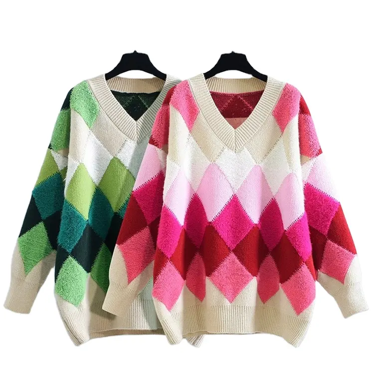 2022 High Quality spring short sweetly lady woolen knitted Women's Sweater