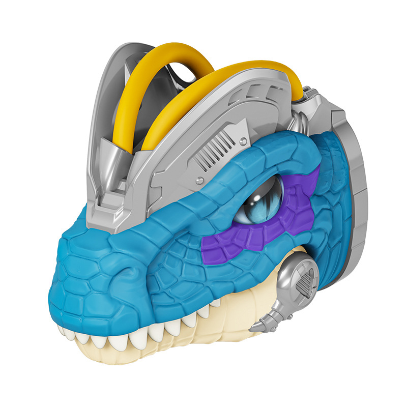 Интересная крутая игрушка-марионетка динозавра со звуком света