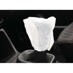 KS TOOLS - 500.8092 Couvercle de levier de vitesse à usage unique, blanc (500 pcs) - EAN 4042146631447 CORPS ET FEUILLES MÉTALLIQUES - Product Image 2