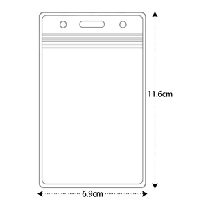 Tùy Chỉnh Không Thấm Nước PVC Nhựa ID Chủ Thẻ Dây Buộc Với Lụa Màn Hình In Ấn Thăng Hoa In Cổ Dây Buộc ID Huy Hiệu - Product Image 6