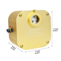 Lumière d'étoile de plafond LED RGBW 16W, utilisation sur le toit de la voiture, contrôle RF/musique, lumière à fibres optiques scintillante avec 100/150/200 câbles à fibres