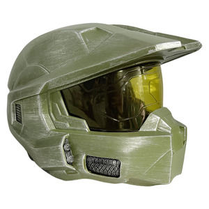 Casco de Alta Calidad de Master Chief de Halo <span class=keywords><strong>Infinite</strong></span>, Casco de Resina con Estrellas, Casco Rígido, Casco de Comandante para Cosplay - Product Image 4